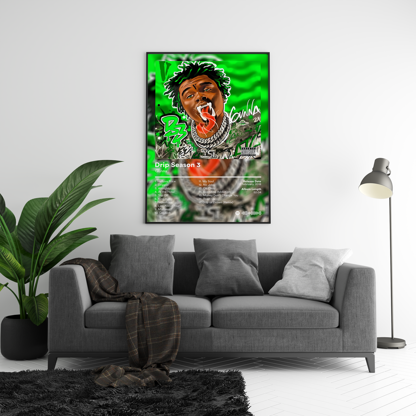 Gunna 'Drip Season 3' Album Poster