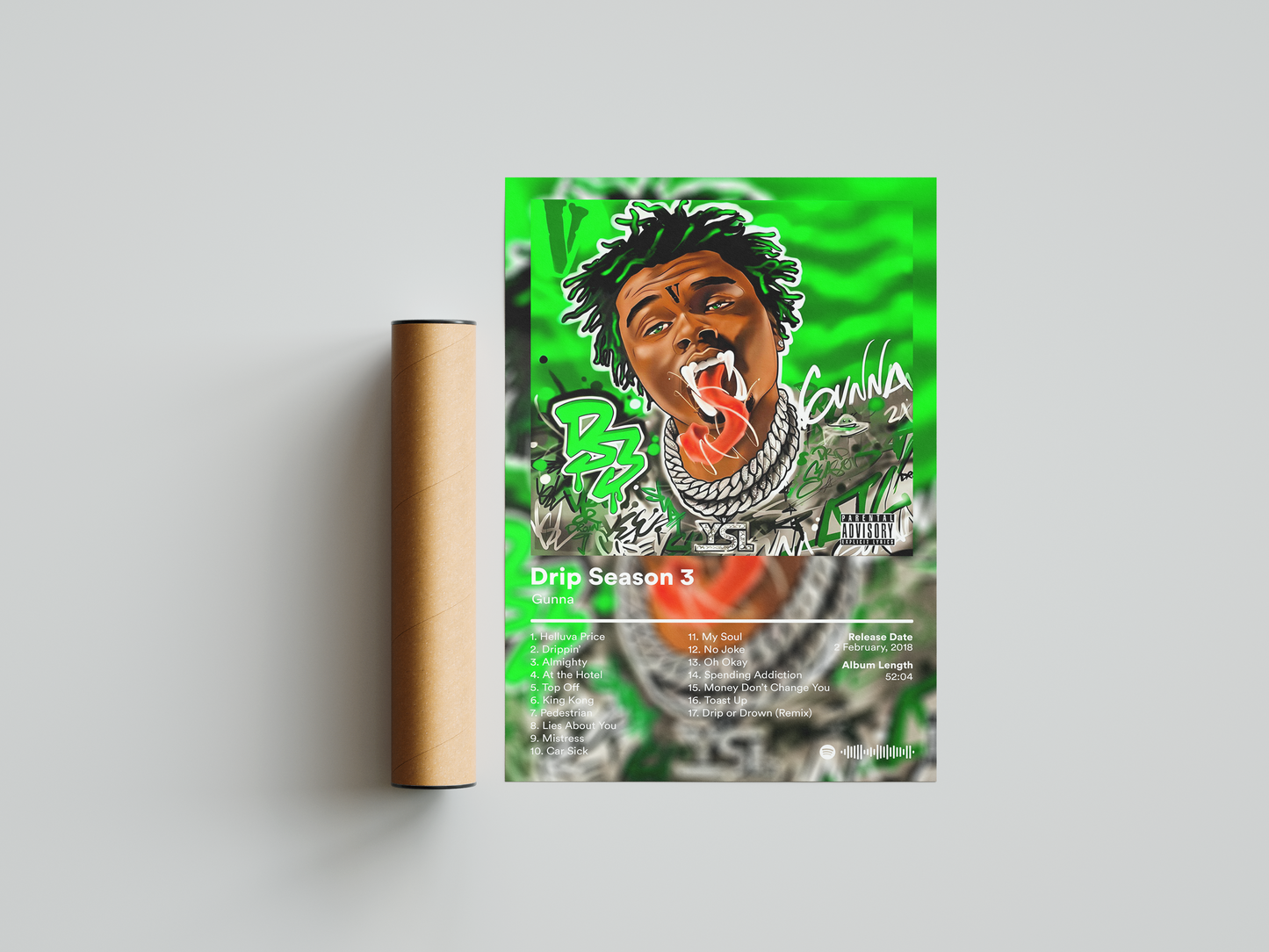 Gunna 'Drip Season 3' Album Poster