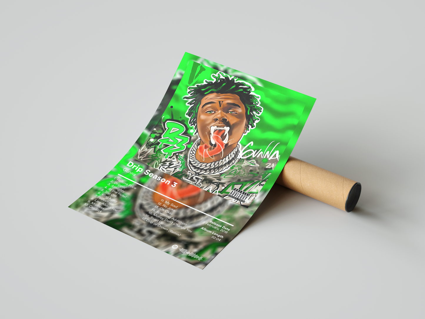 Gunna 'Drip Season 3' Album Poster