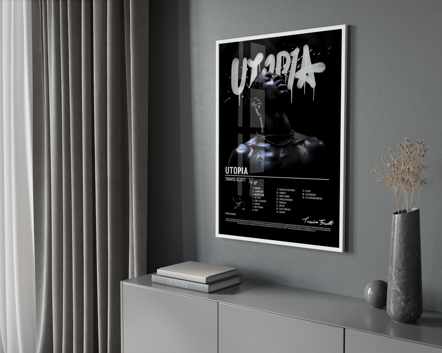 Travis Scott 'Utopia' Album Poster