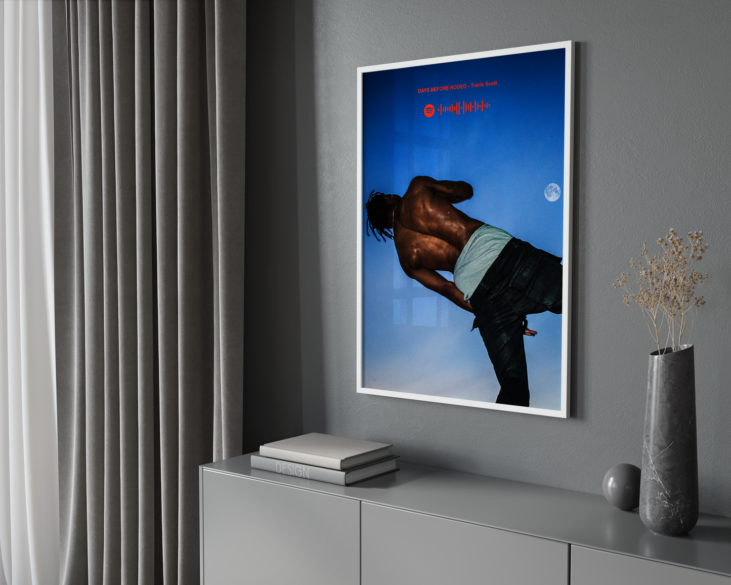 Travis Scott 'Days Before Rodeo' Spotify Poster