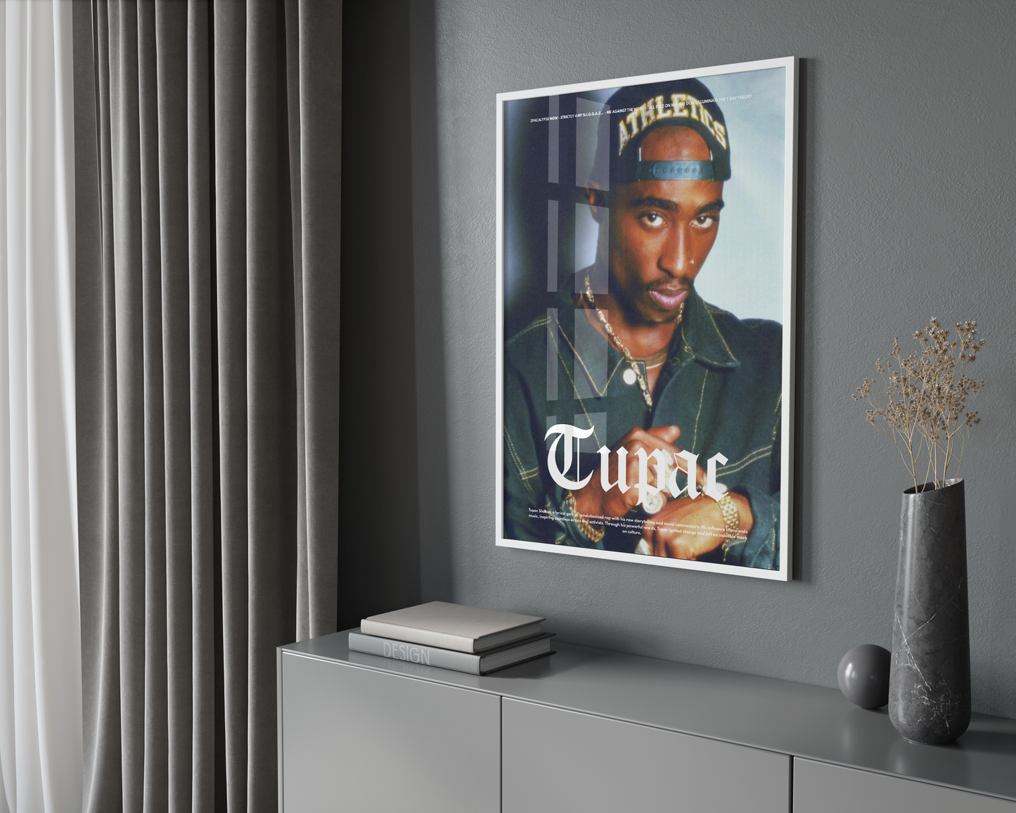 2PAC Vintage Poster