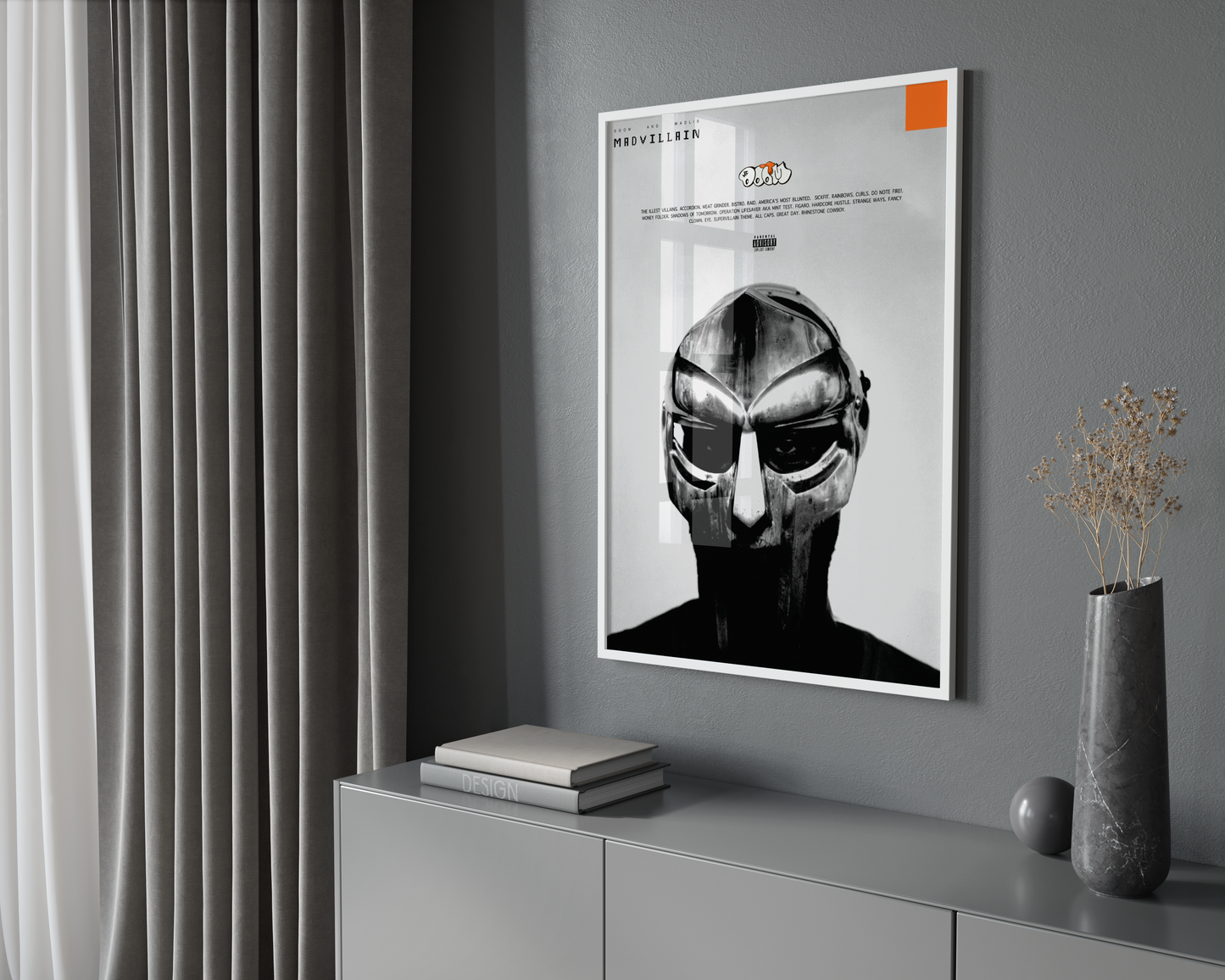 MF Doom 'MadVillain' Poster