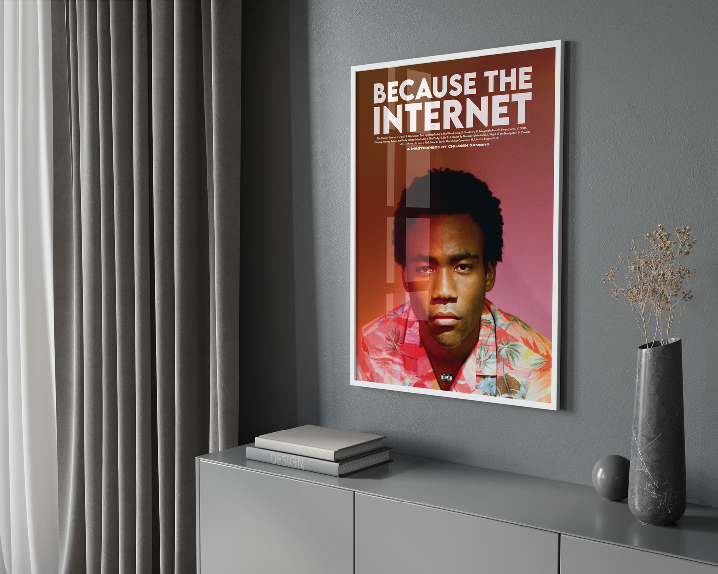 Childish Gambino 'Because The Internet' Poster