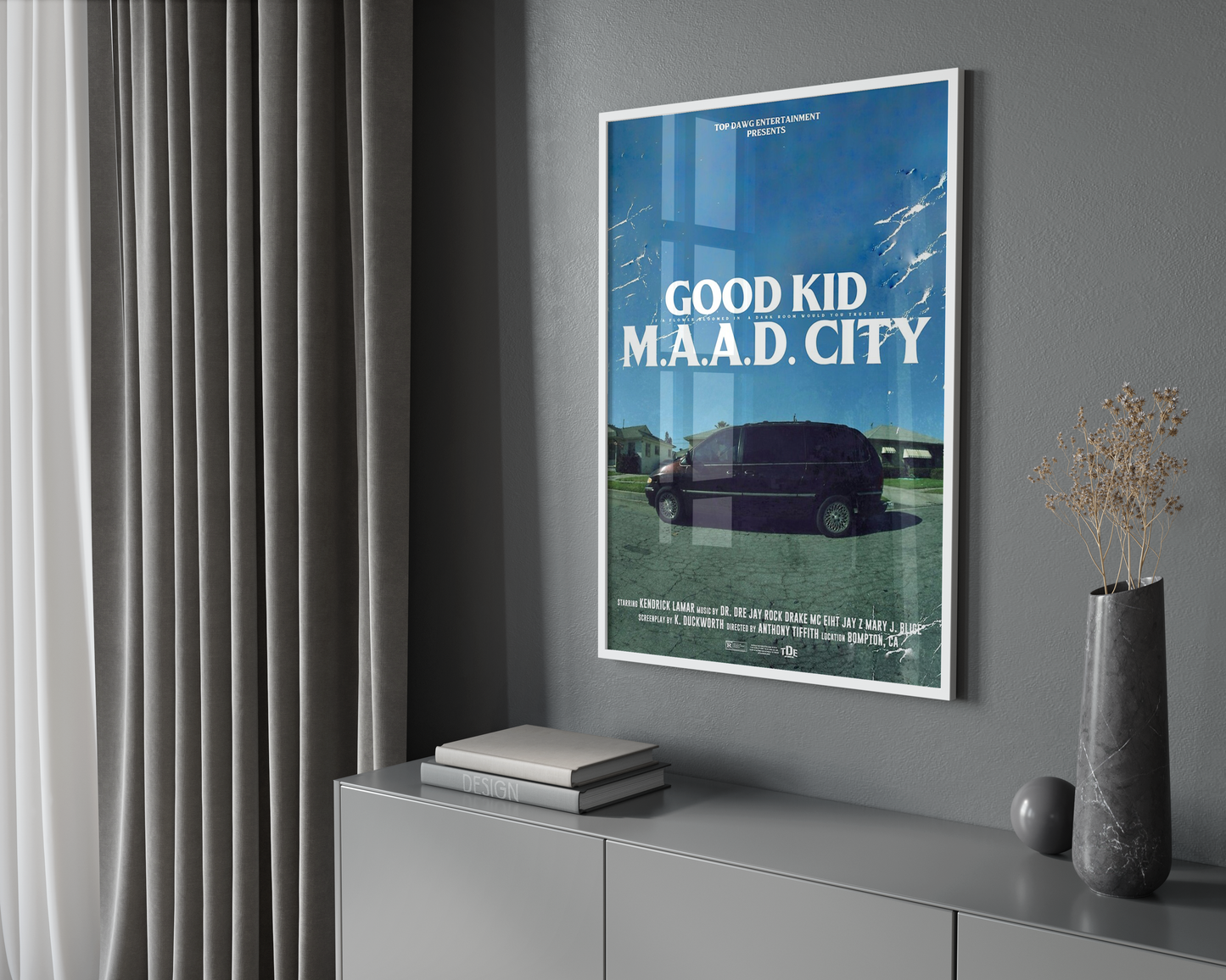 Kendrick Lamar 'Good Kid MAAD City' Poster