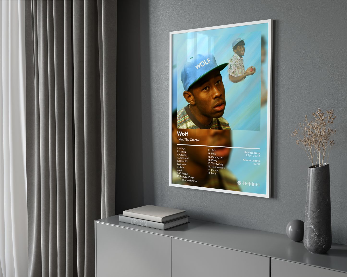 Tyler The Creator 'Wolf' Album Poster