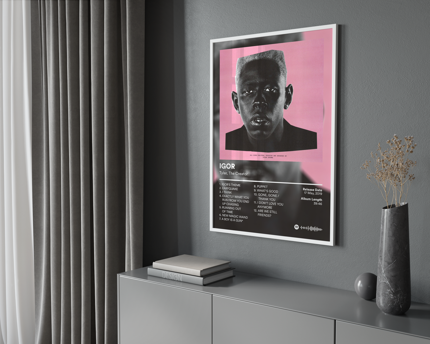 Tyler The Creator 'IGOR' Album Poster