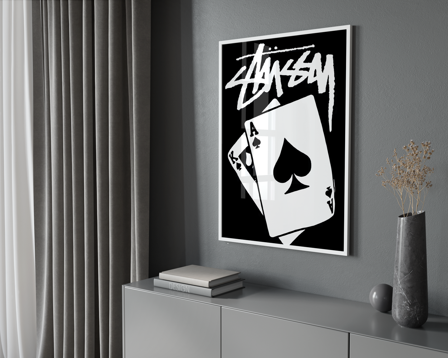 Stussy Ace King Poster