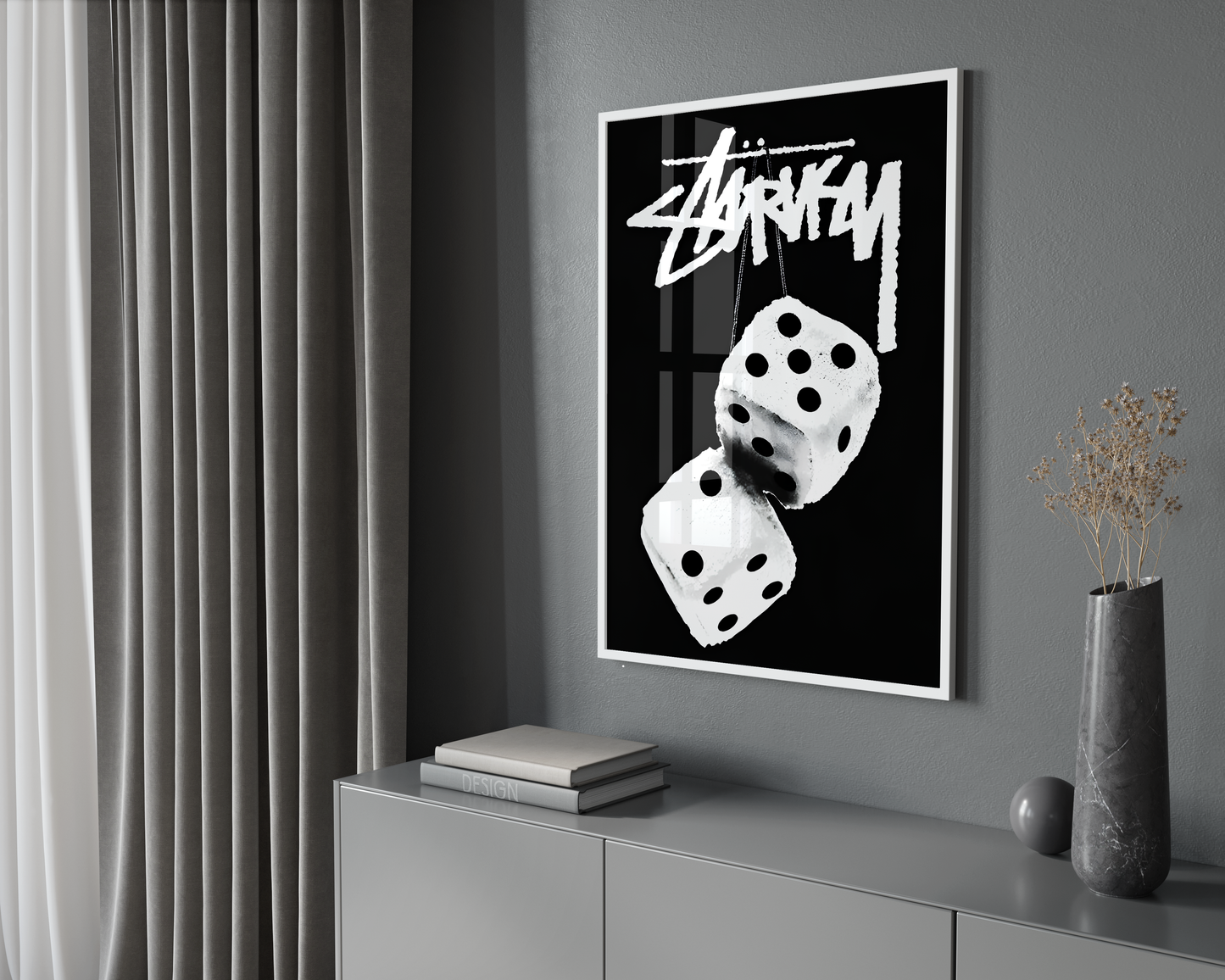 Stussy Dice Poster