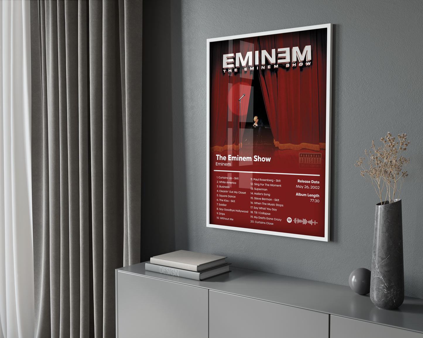 Eminem 'The Eminem Show' Album Poster