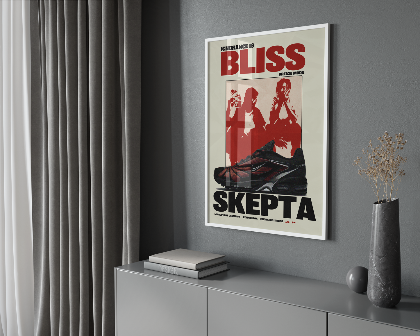 Skepta - Ignorance Is Bliss Sneaker Poster