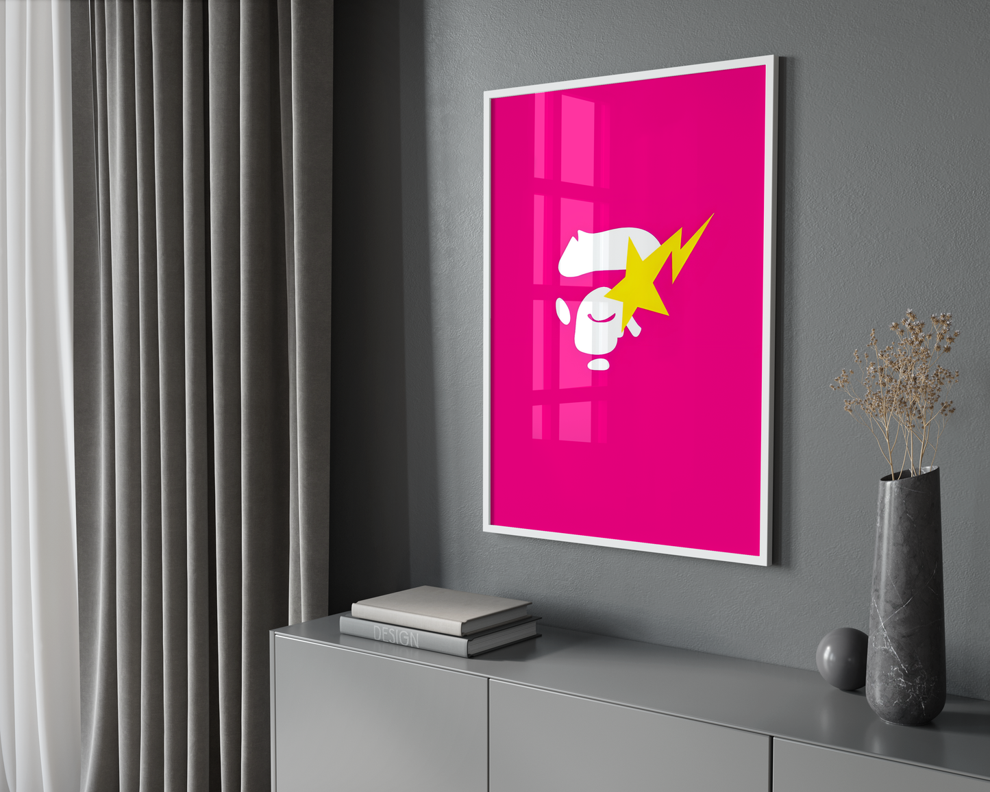 BAPE Pink Poster