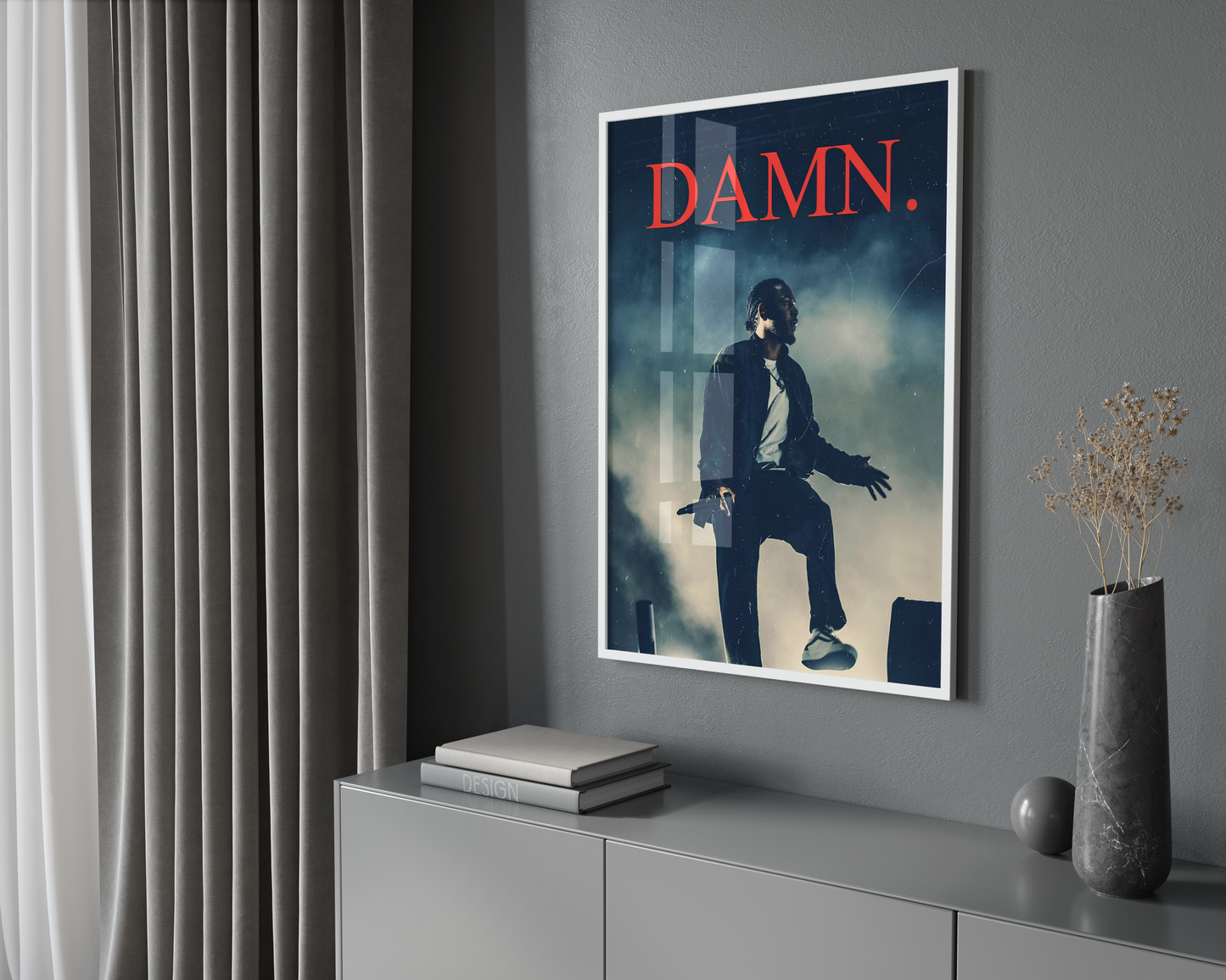 Kendrick Lamar 'Damn' Stage Poster