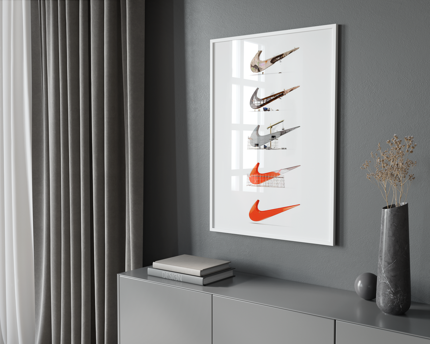 Nike Construction Poster