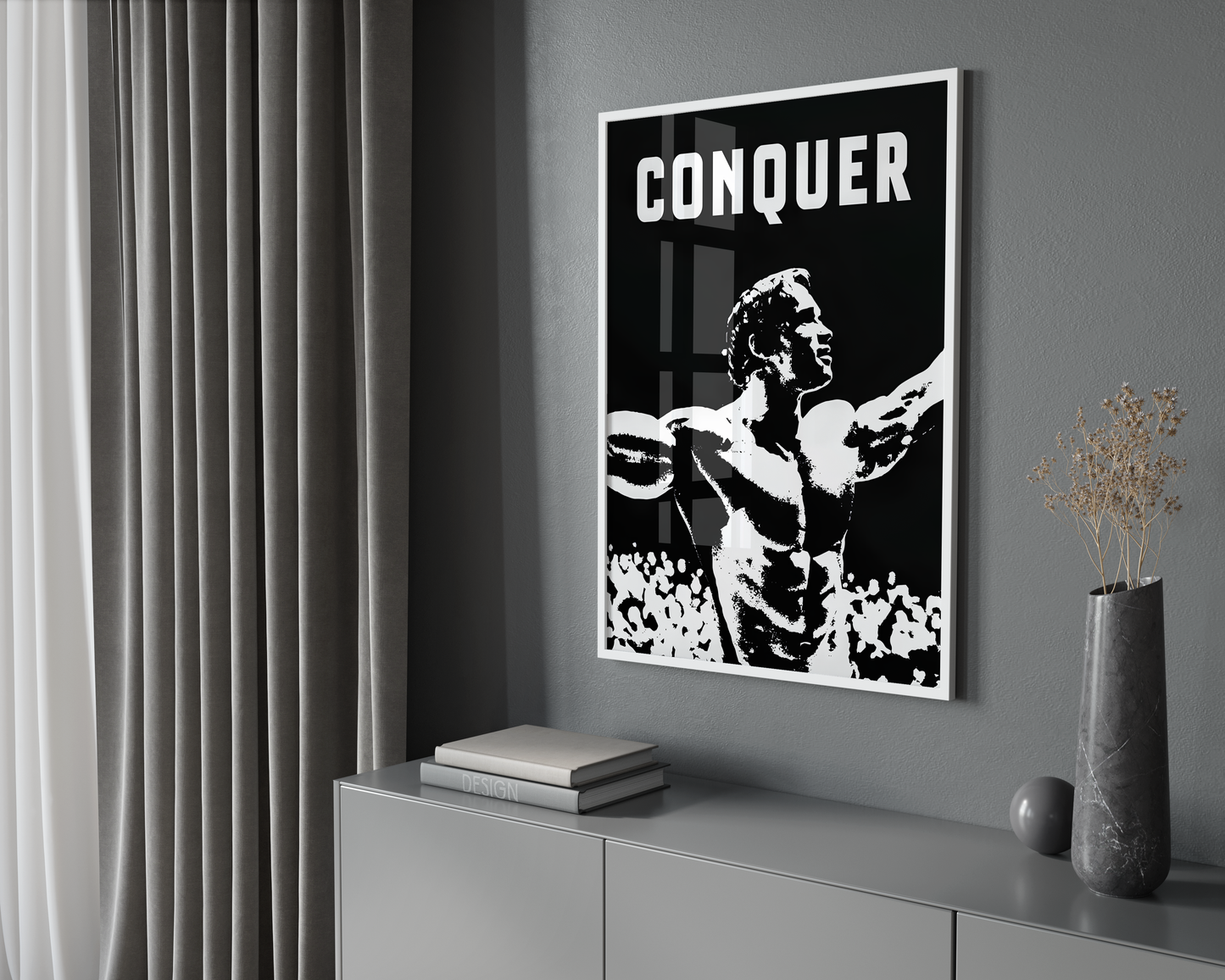 Arnold Conquer Poster