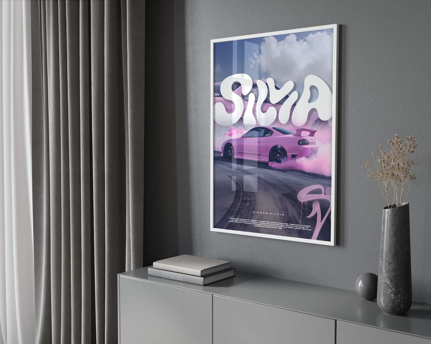 Nissan Silvia Poster