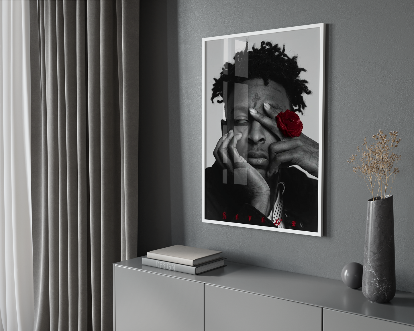 21 Savage - Rose Poster