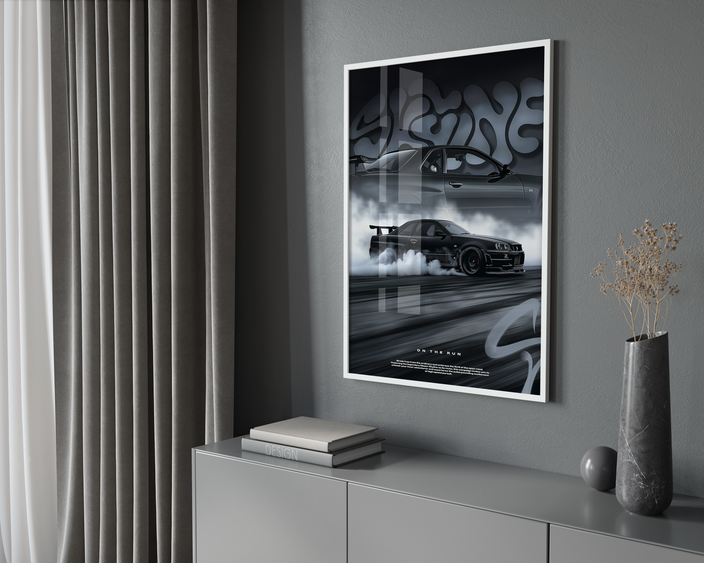 Skyline R34 Poster