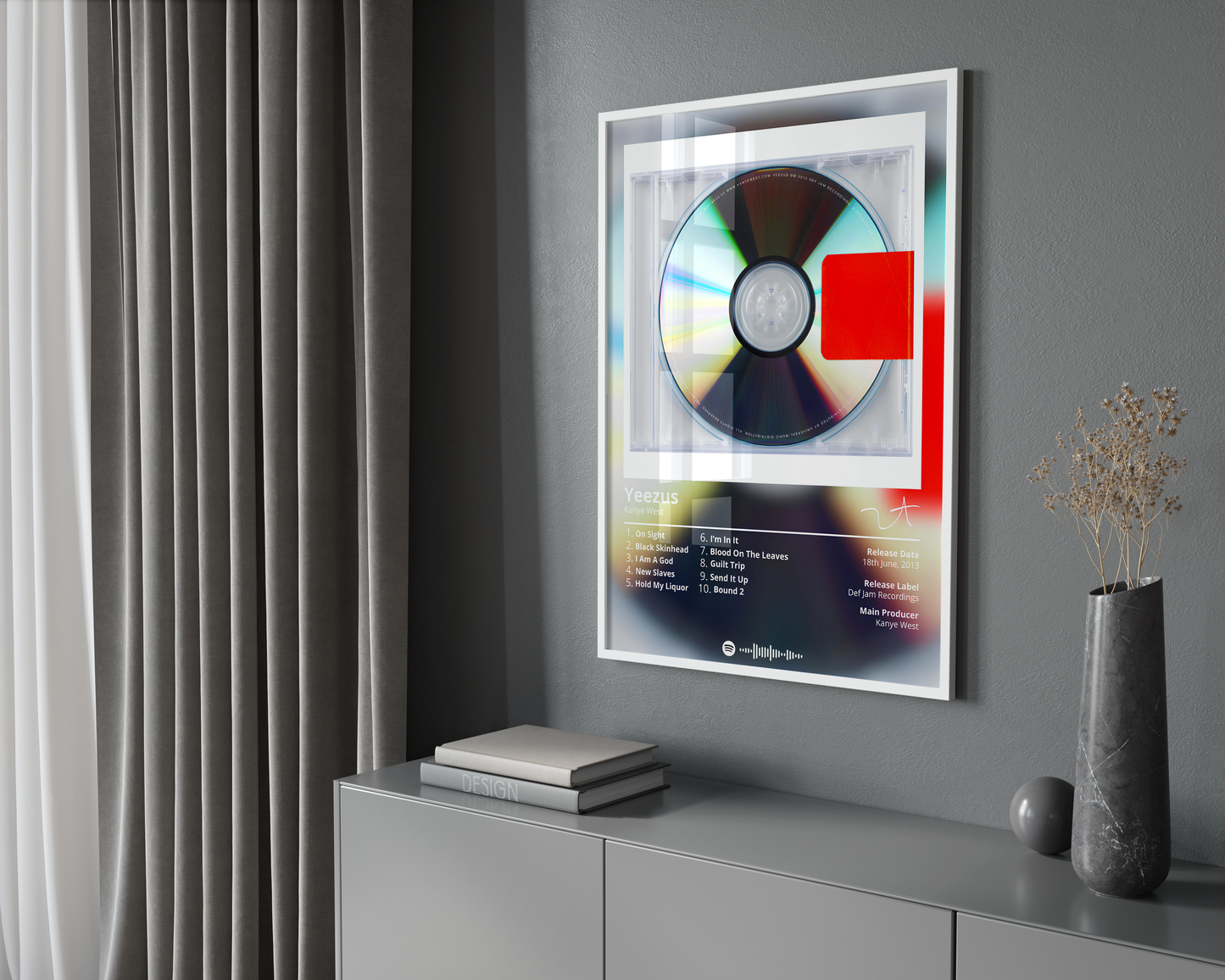 Kanye West 'Yeezus' Album Poster