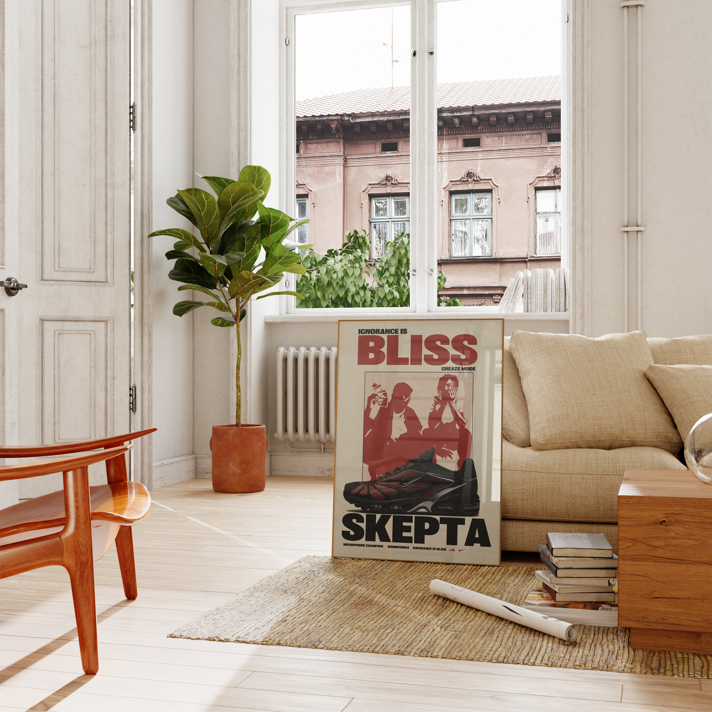 Skepta - Ignorance Is Bliss Sneaker Poster