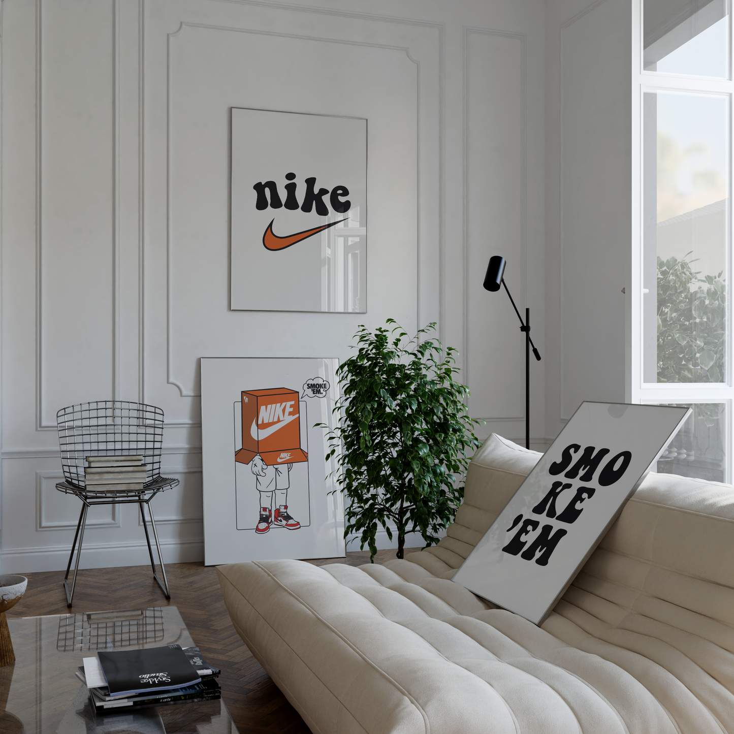 Nike 'Smoke Em' Poster Set