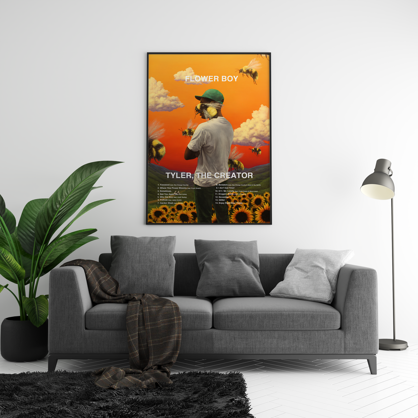 Tyler The Creator 'Flower Boy' Poster