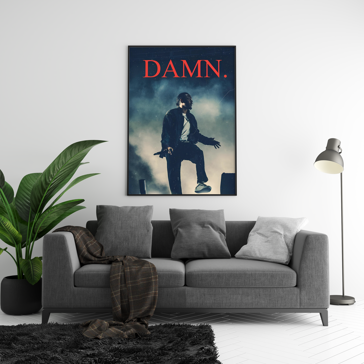 Kendrick Lamar 'Damn' Stage Poster