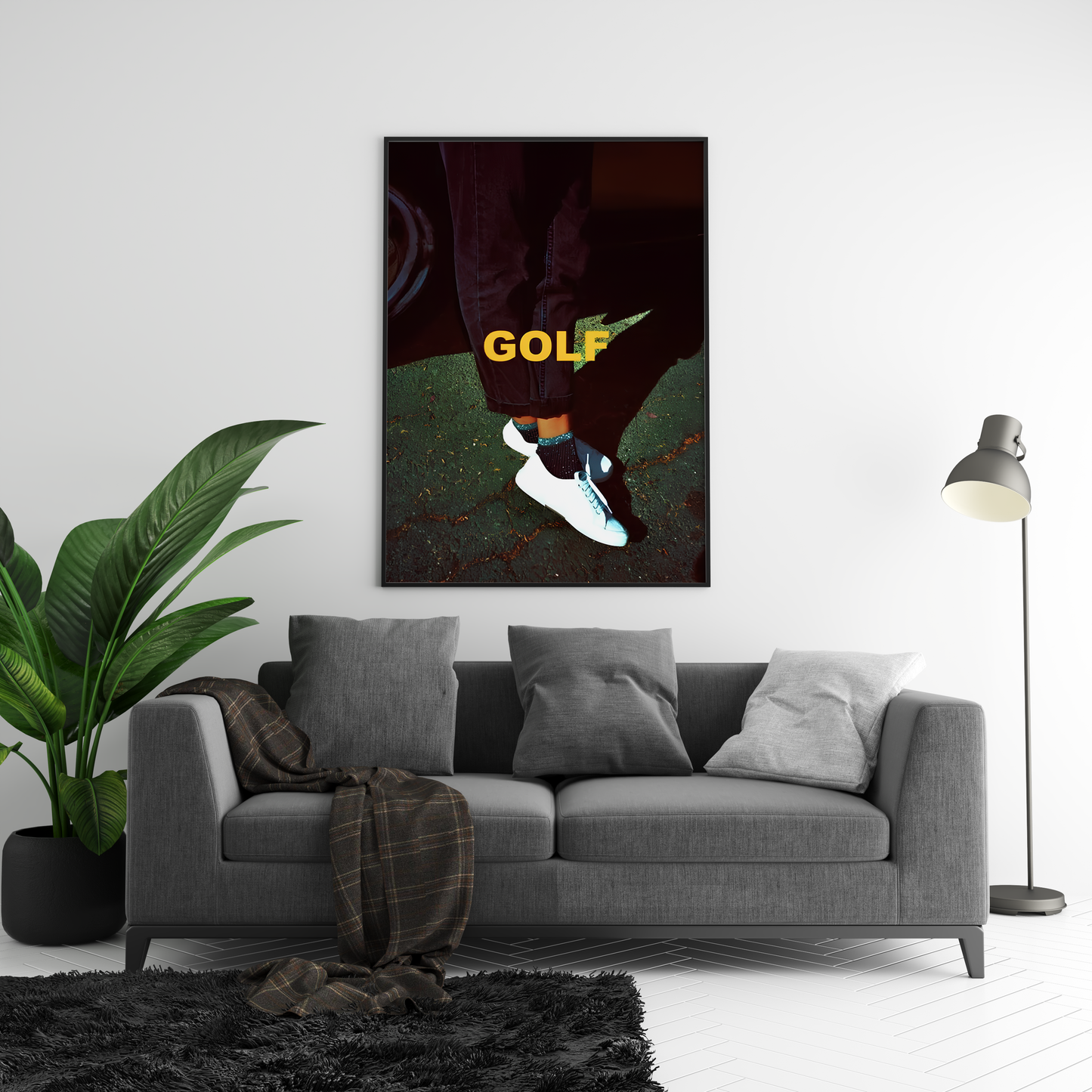 Golf Fashion Poster