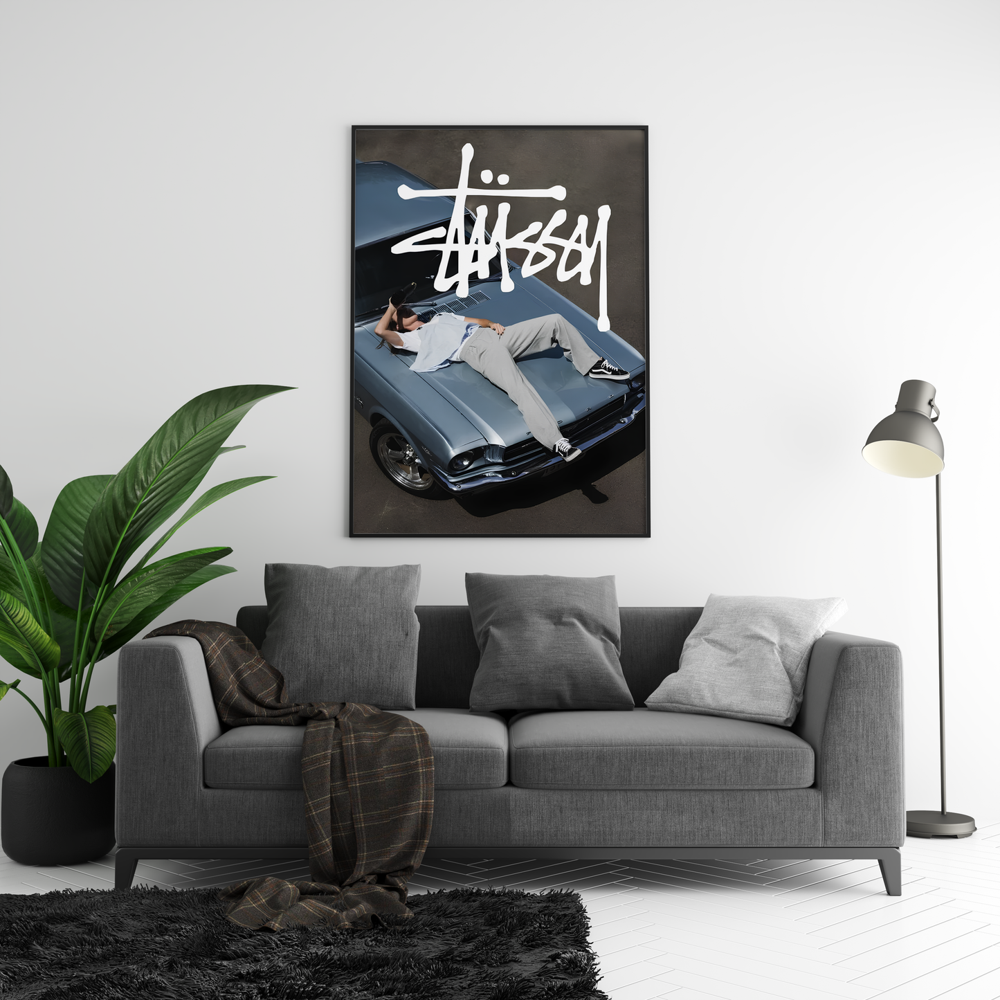 Stussy Mustang Poster