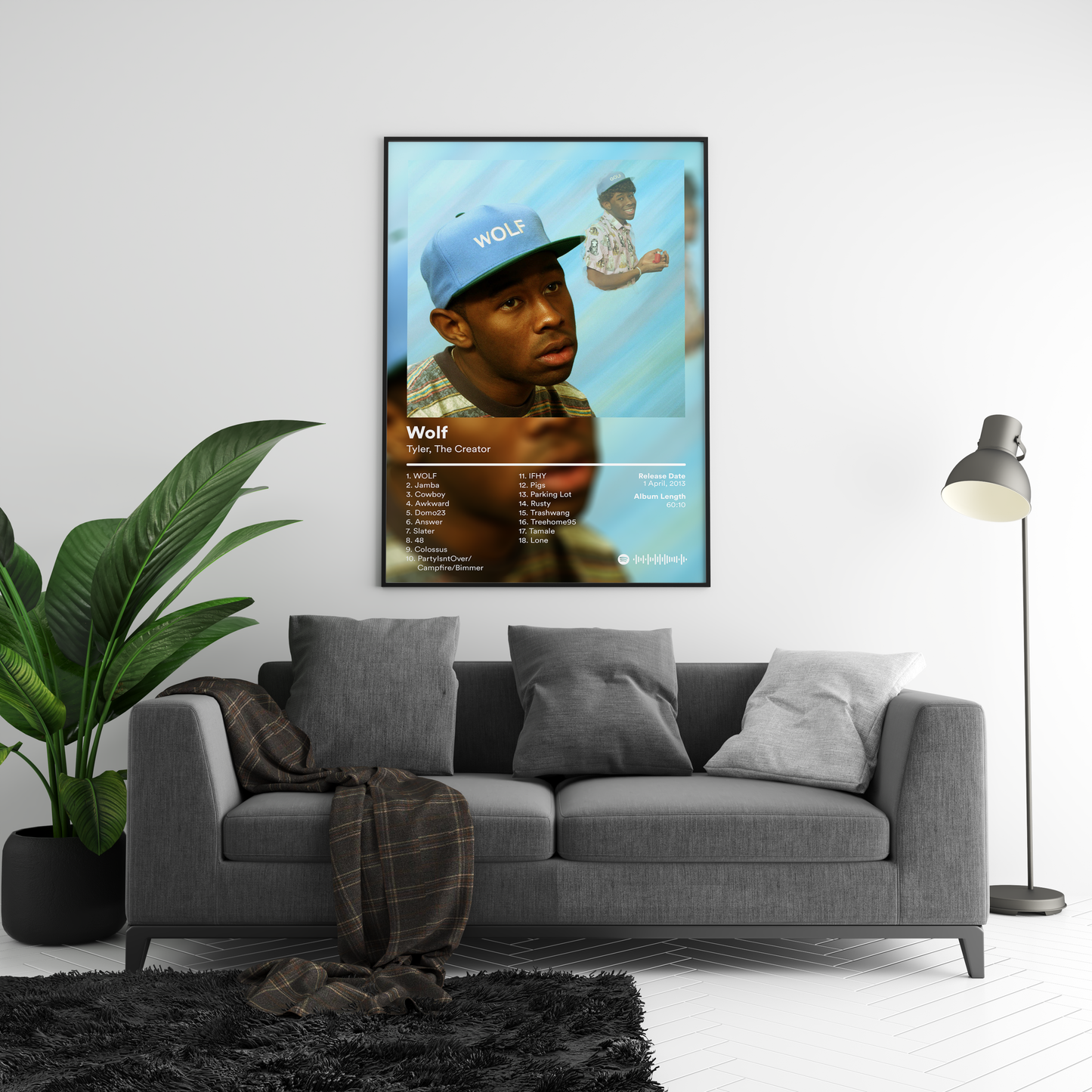 Tyler The Creator 'Wolf' Album Poster