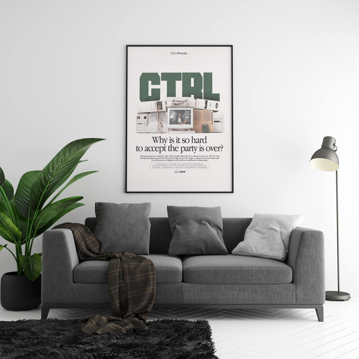 SZA 'CTRL' Poster