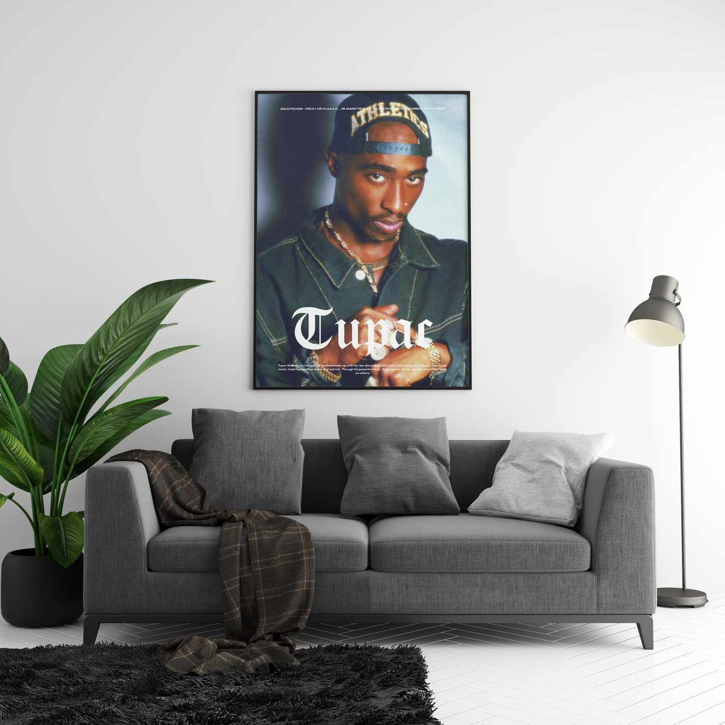 2PAC Vintage Poster