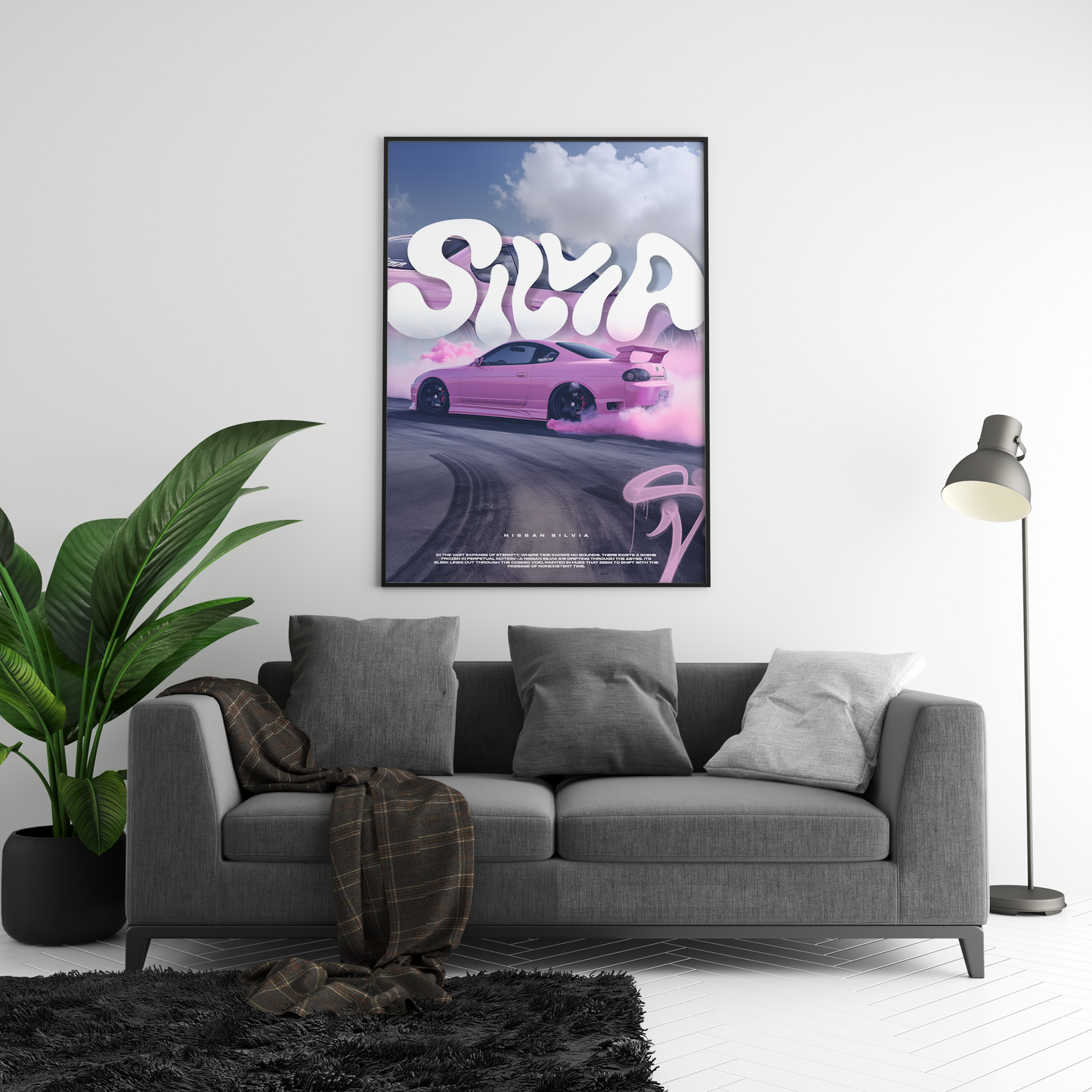 Nissan Silvia Poster