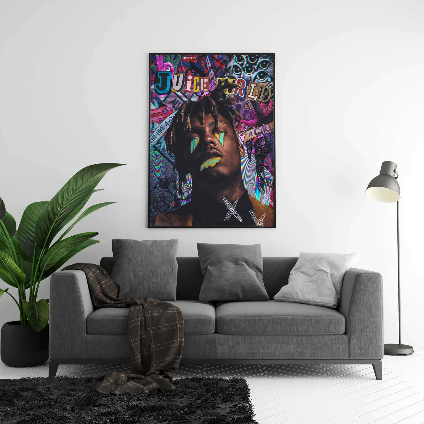 Juice WRLD 'Paint' Poster