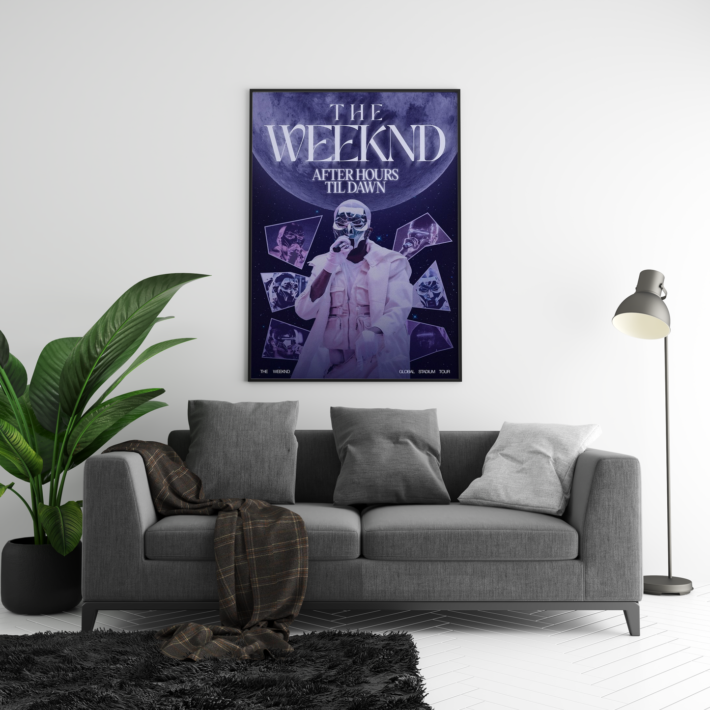 The Weeknd 'After Hours' Tour Poster