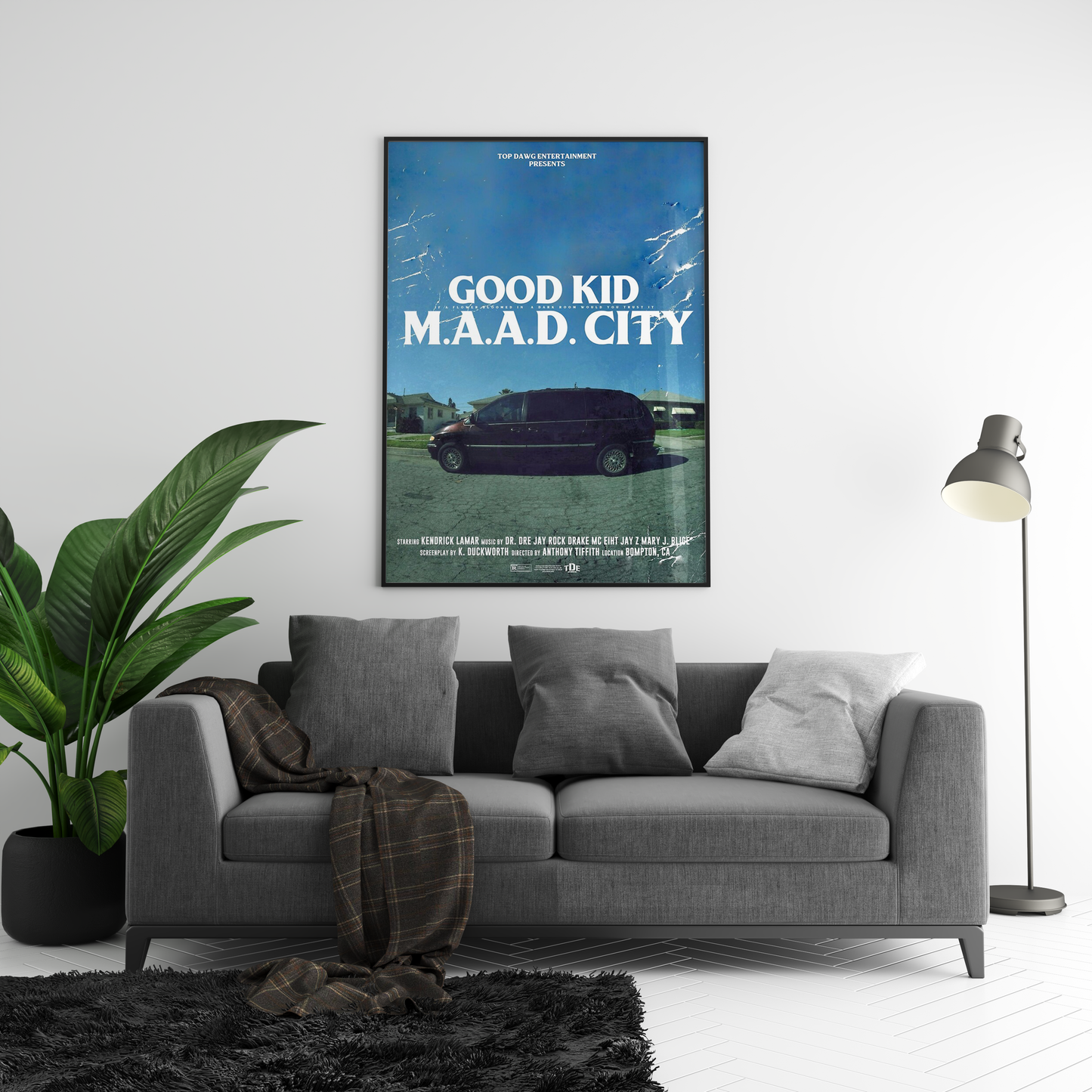 Kendrick Lamar 'Good Kid MAAD City' Poster