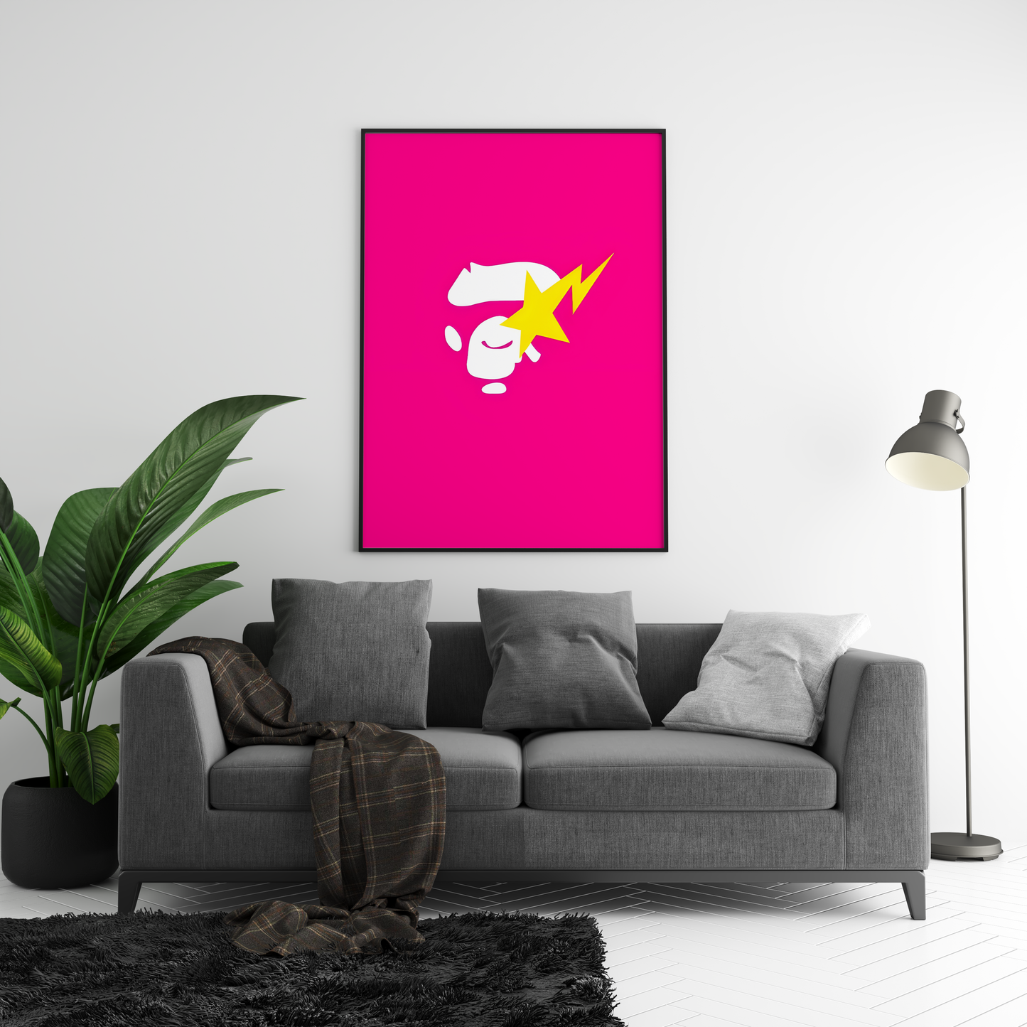 BAPE Pink Poster