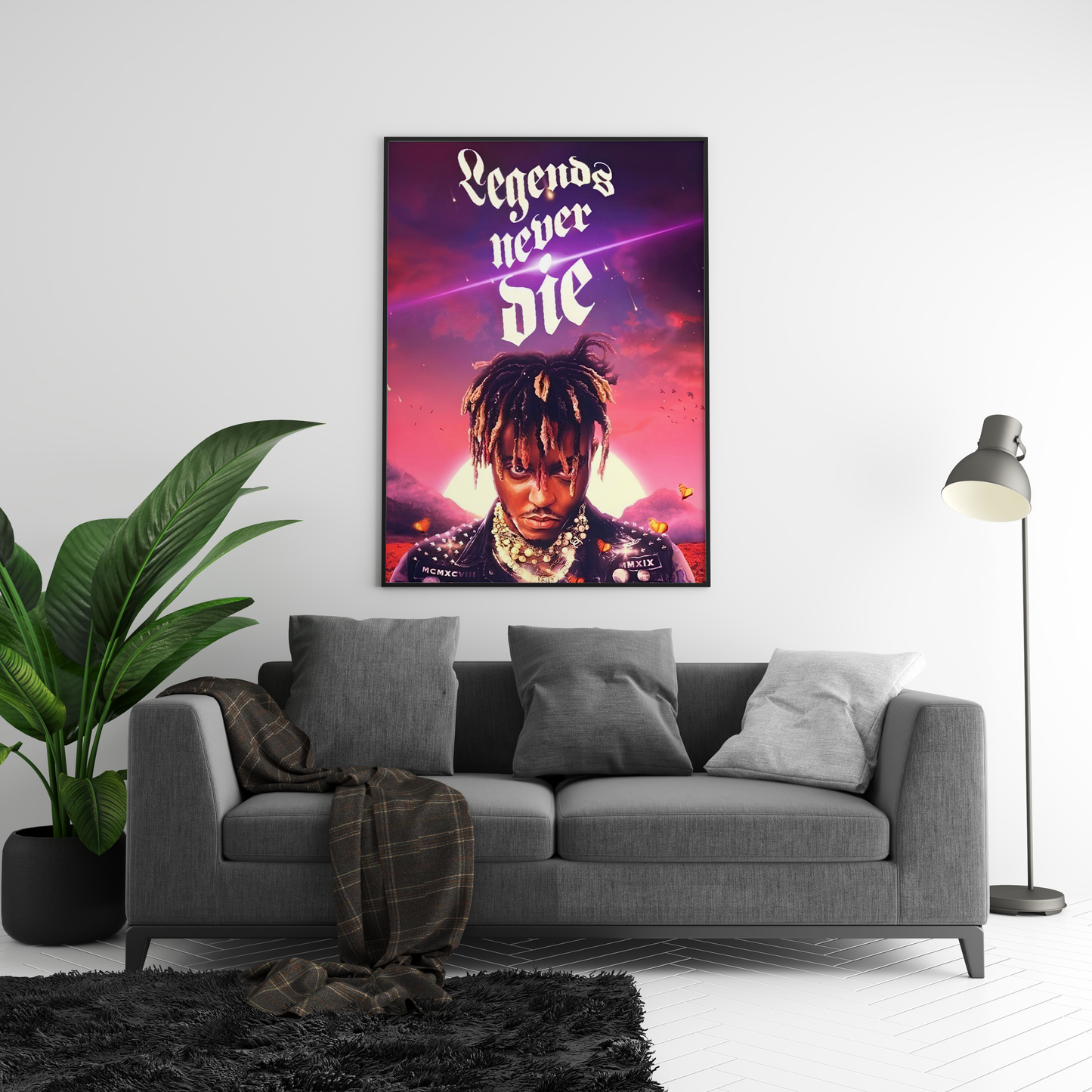 Juice WRLD 'Legends Never Die' V2 Poster