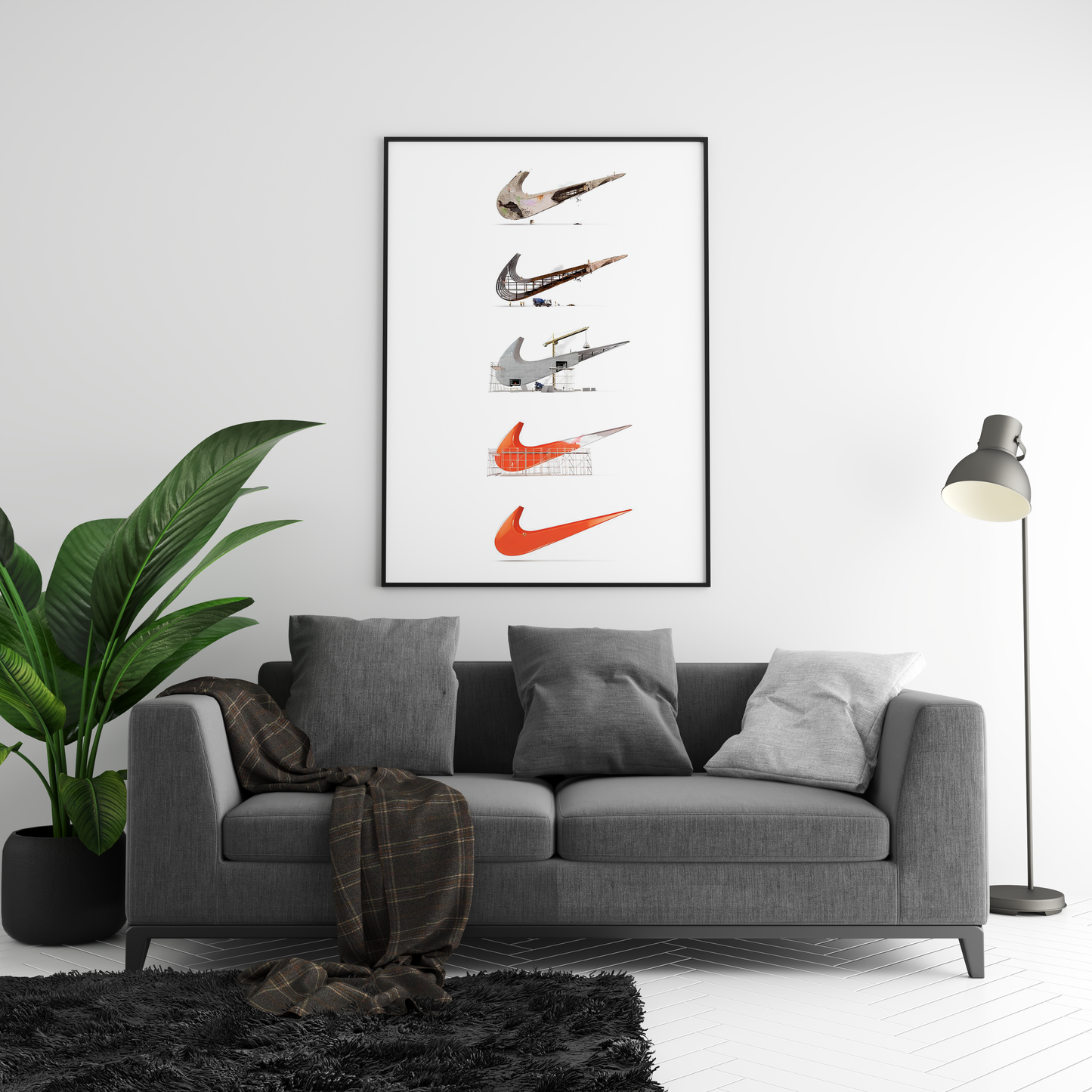 Nike Construction Poster