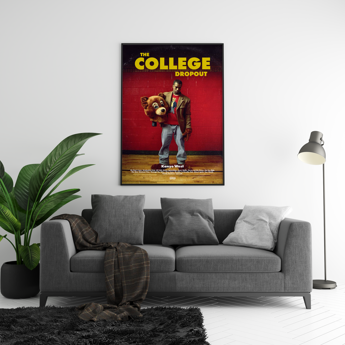 Kanye West 'The College Dropout' V2 Poster