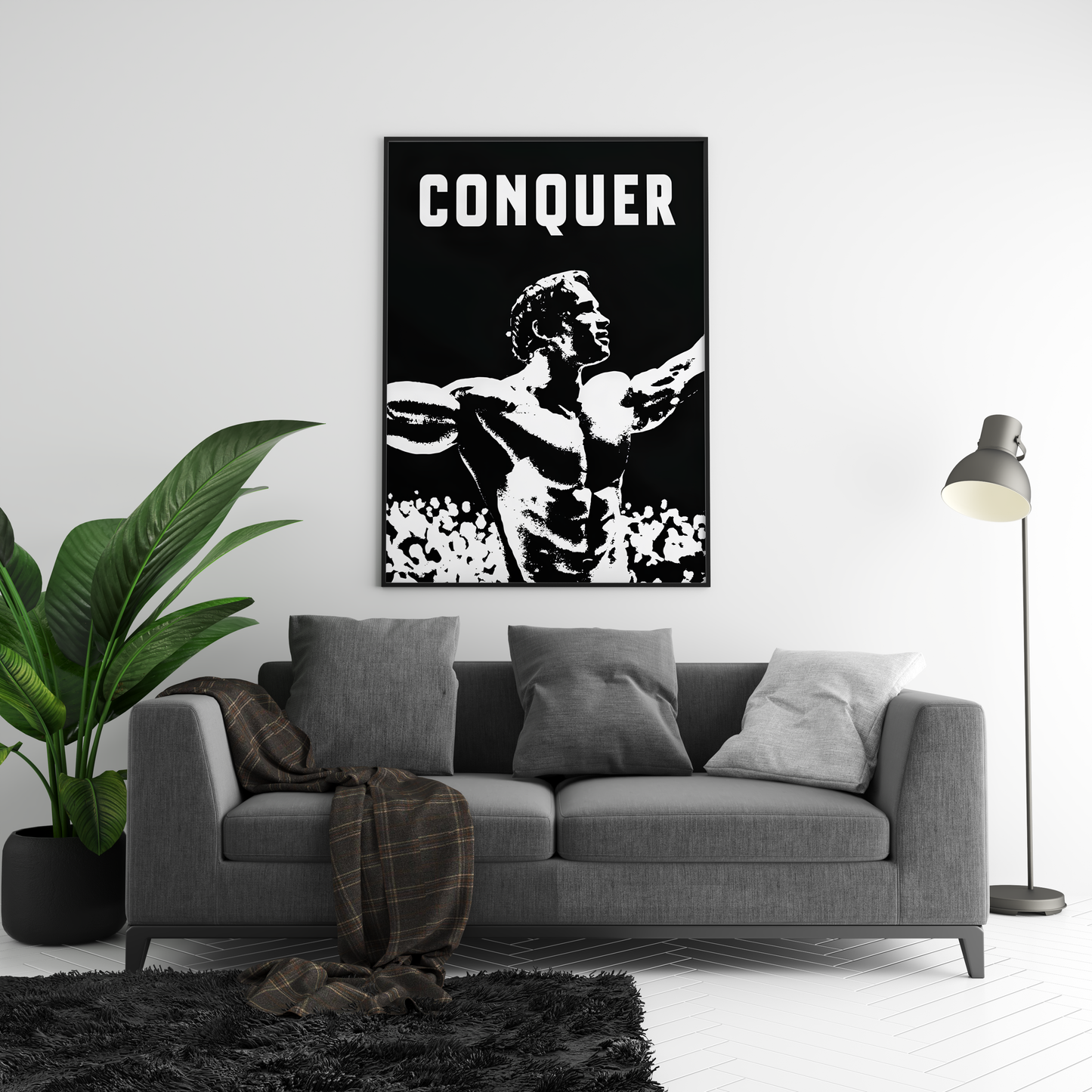 Arnold Conquer Poster