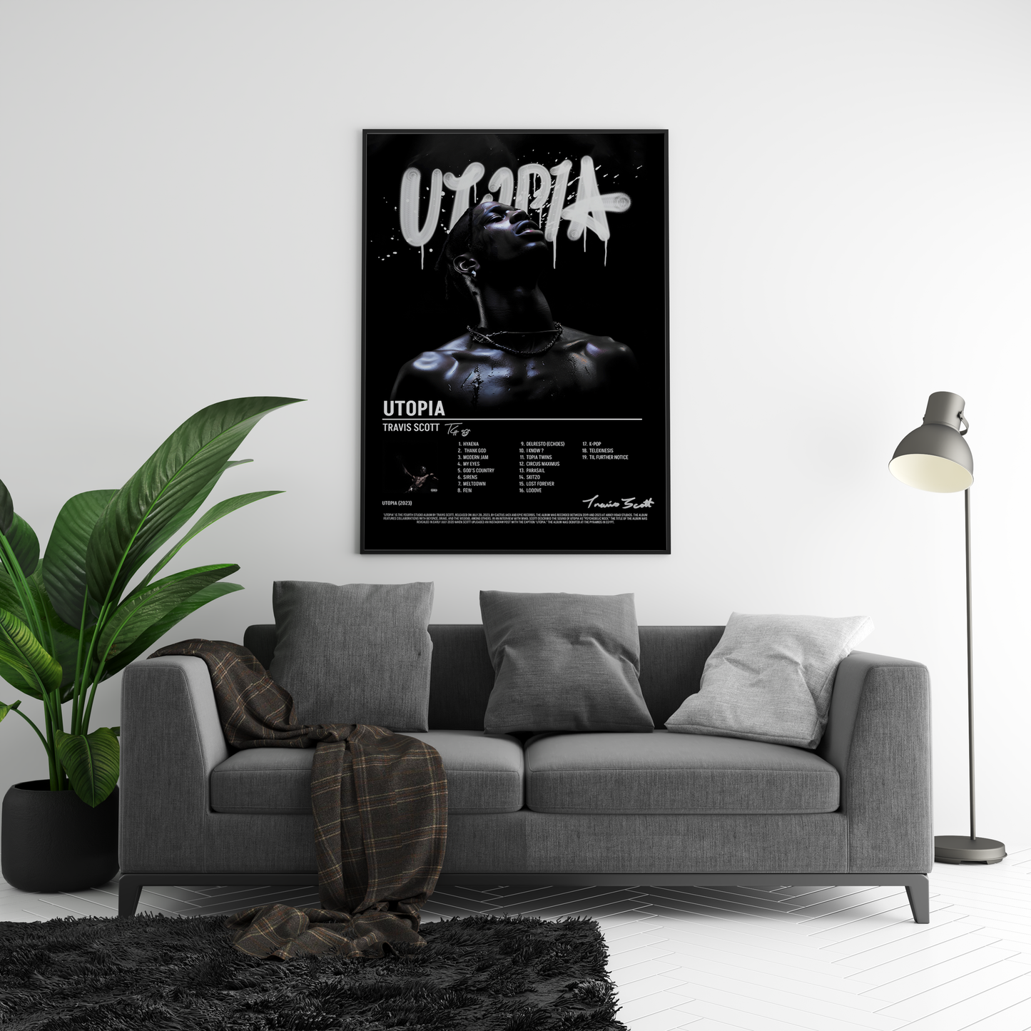 Travis Scott 'Utopia' Album Poster