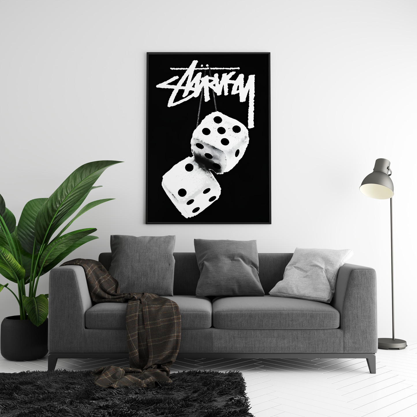 Stussy Dice Poster