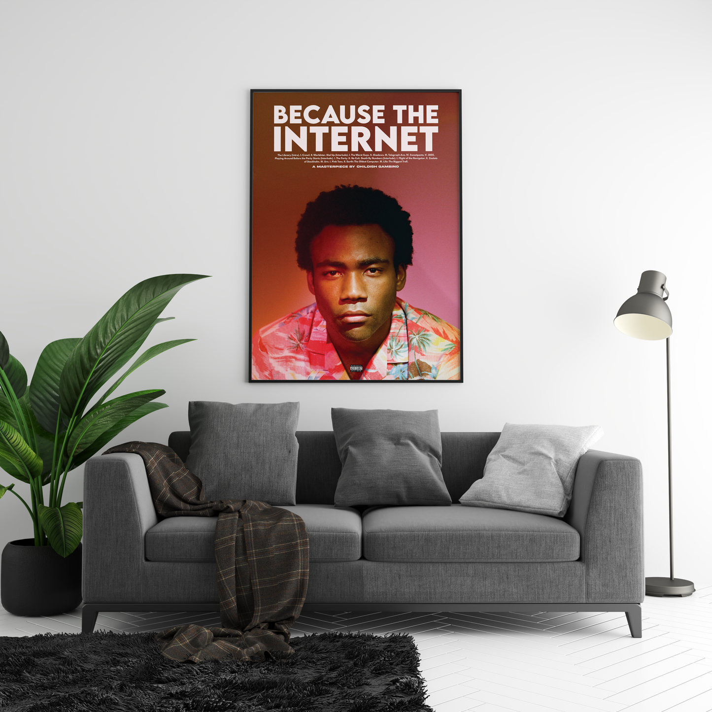 Childish Gambino 'Because The Internet' Poster