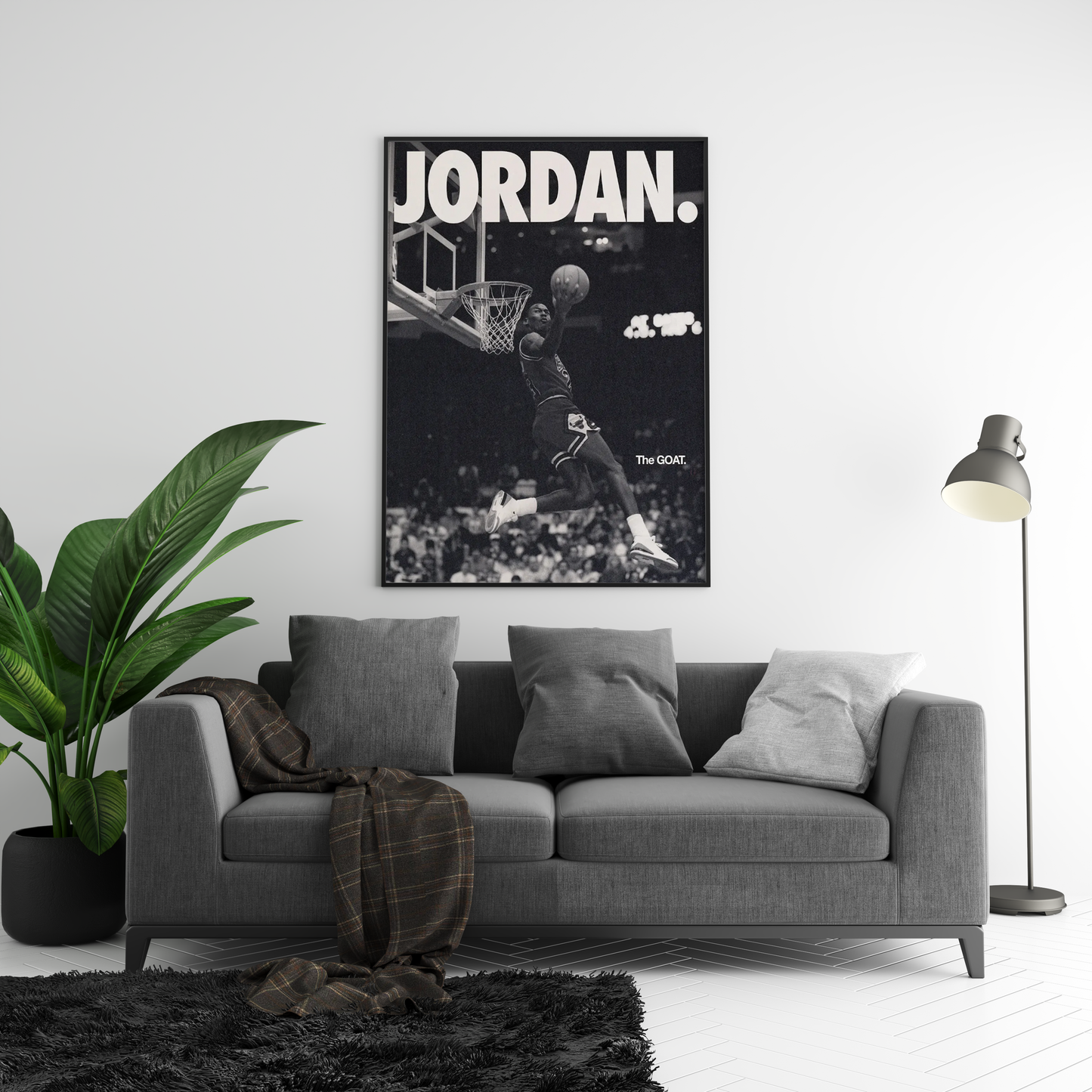 Michael Jordan 'The Goat' Poster