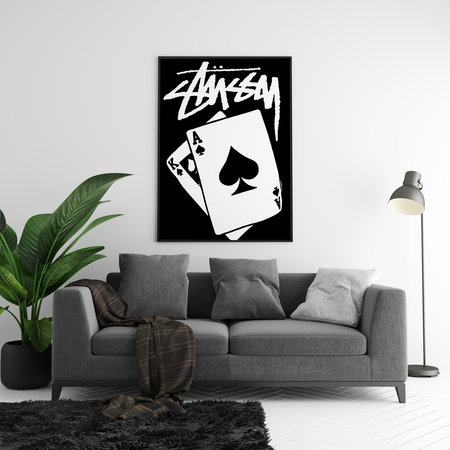 Stussy Ace King Poster