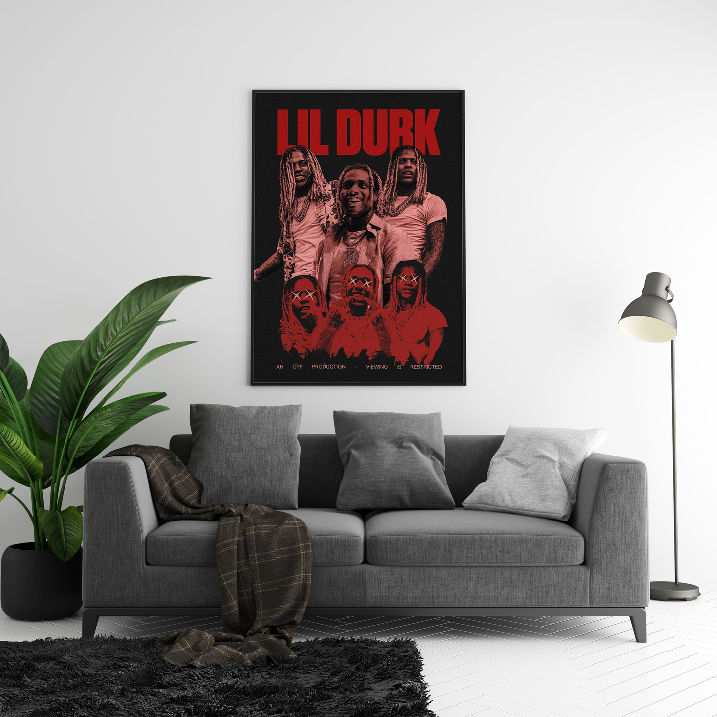 Lil Durk 'Restricted' Poster