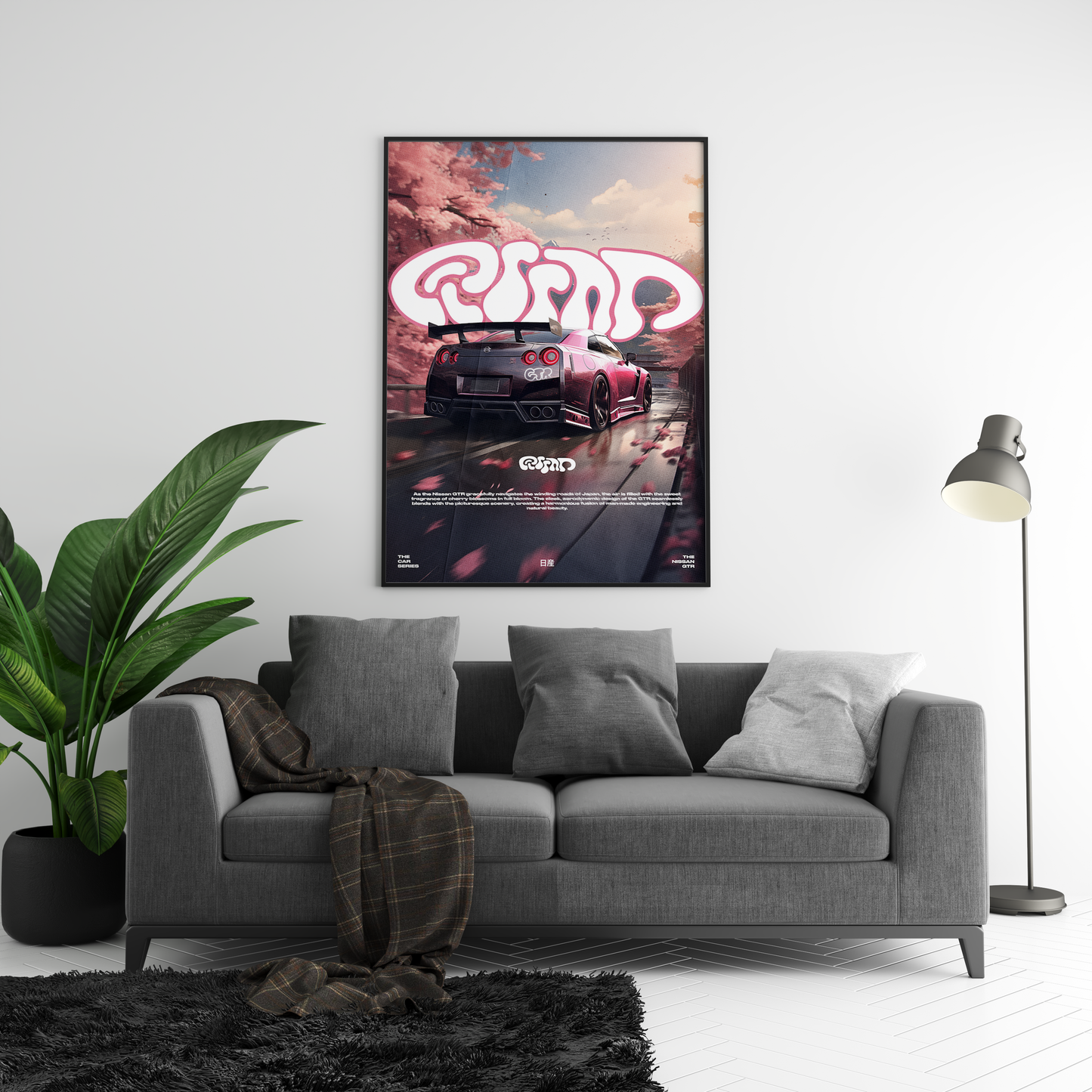 Nissan GTR Poster