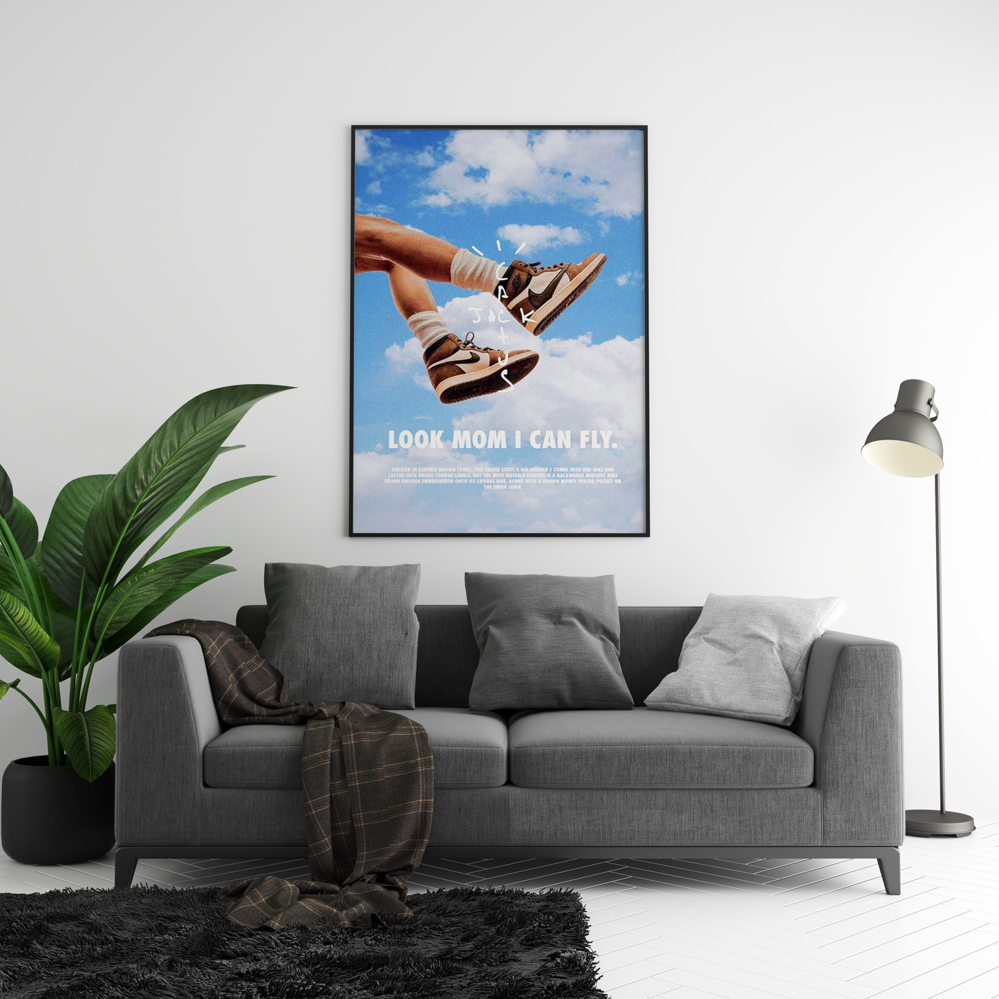 Travis Scott 'Look Mom I Can Fly' Poster