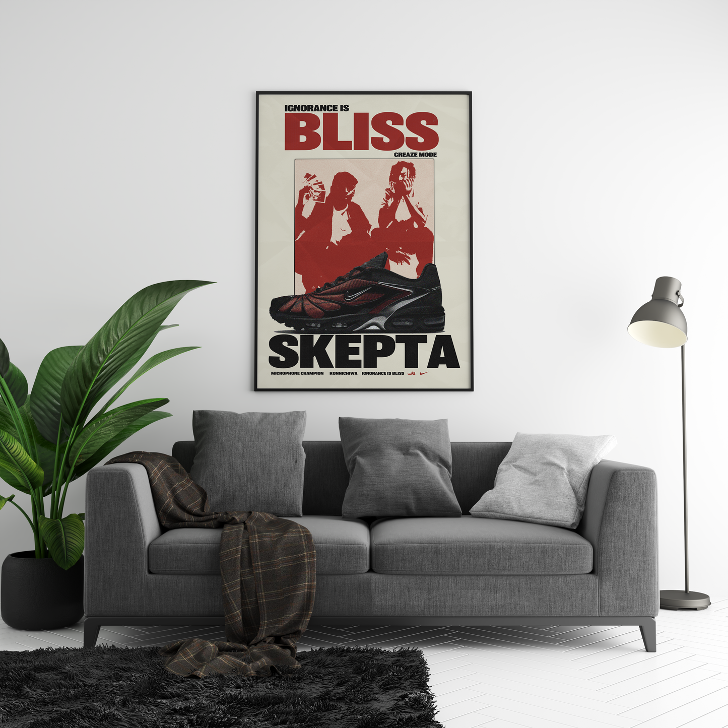 Skepta - Ignorance Is Bliss Sneaker Poster